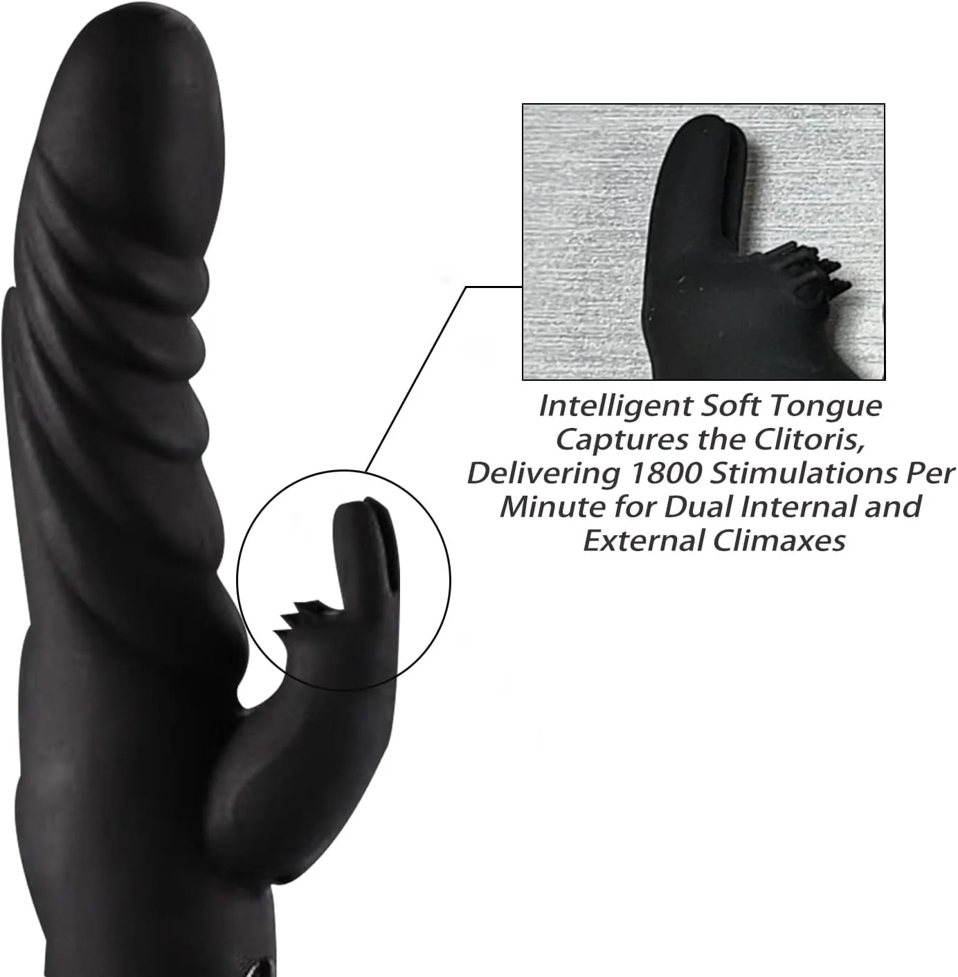 BunnyThrust Rabbit Thrusting Dildo Vibrator - Image 3