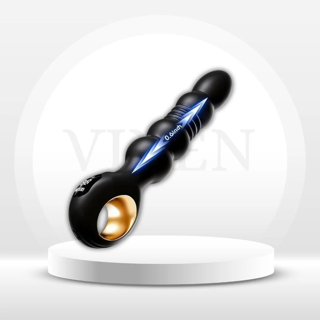 CascadePulseAnal Beads Prostate Massager Thrusting 7+7 Modes