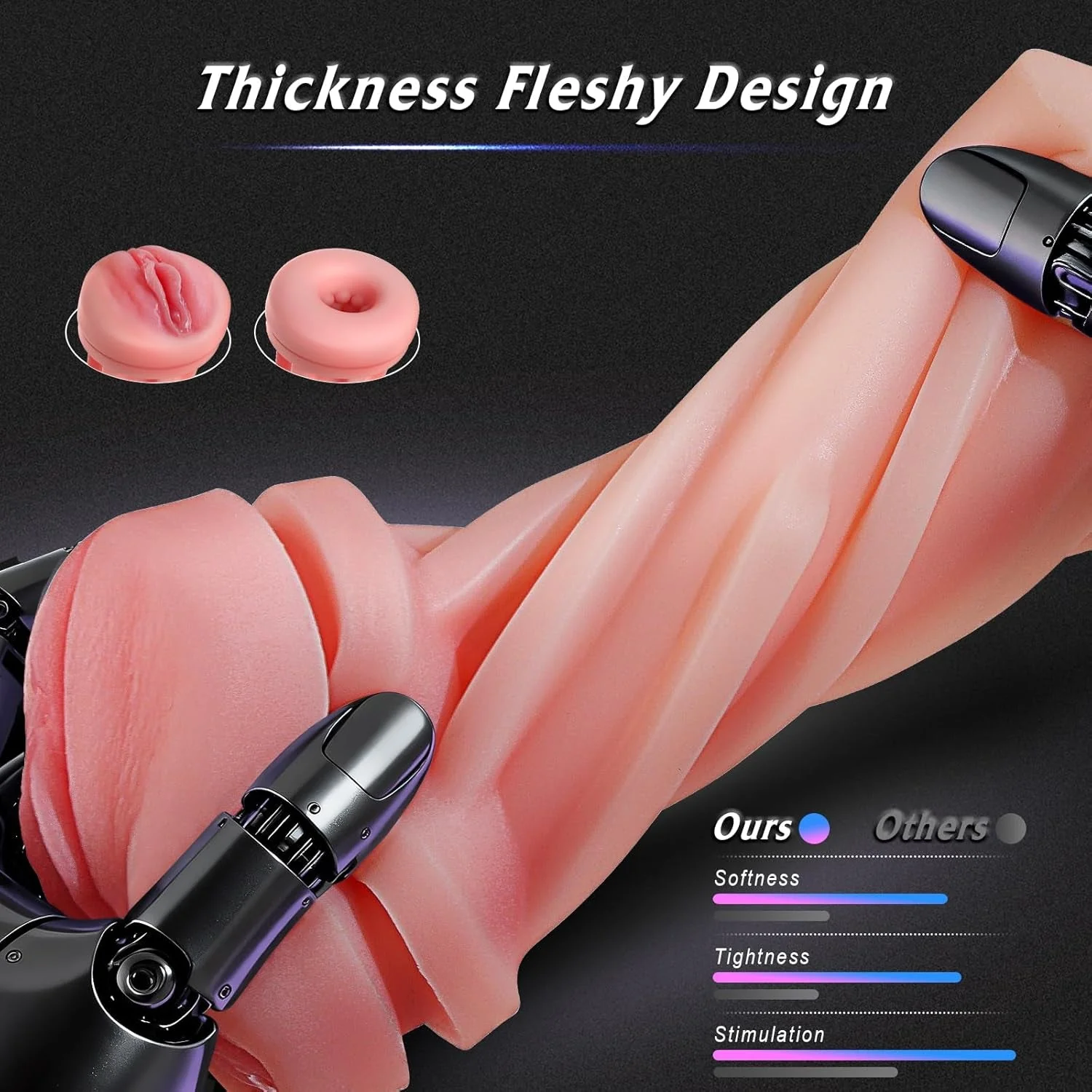 CipherX 2 Sleeves Male Stroker 9 Suction + 9 Vibe - Image 6