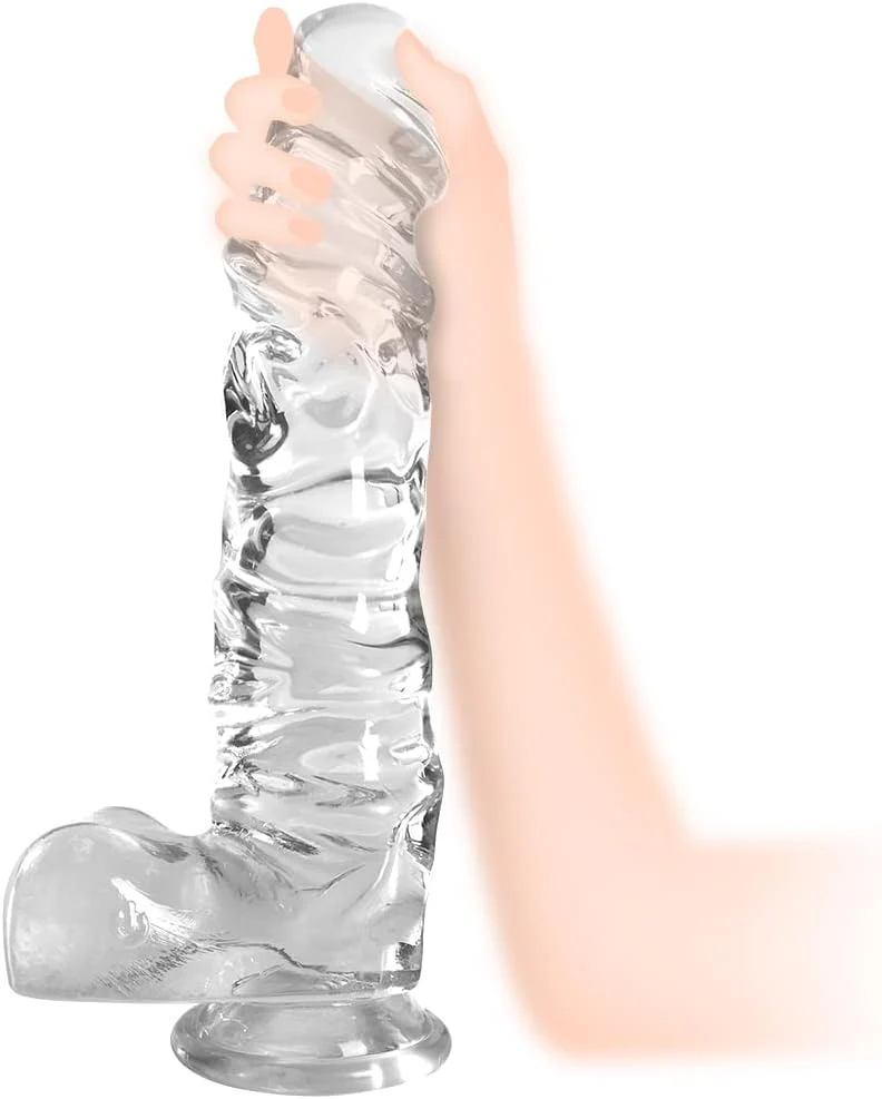 ClearCrave 11.8" Muscled Dildo - Image 2