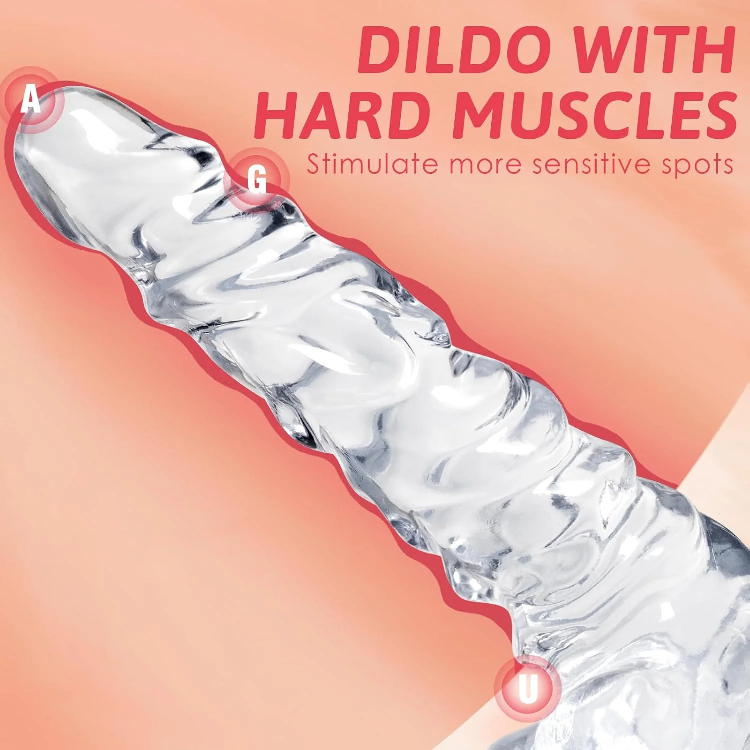 ClearCrave 11.8" Muscled Dildo - Image 4