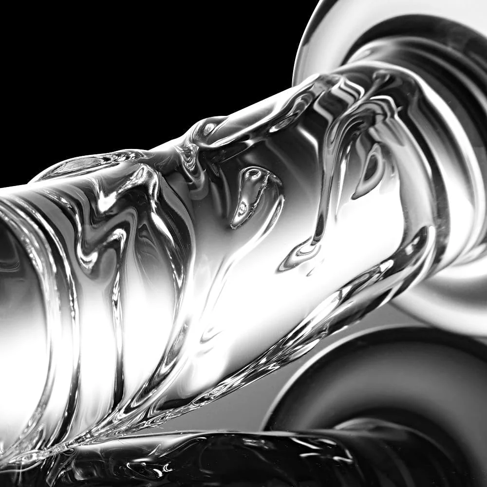 ClearLuxe Beginner Glass Dildo - Image 4