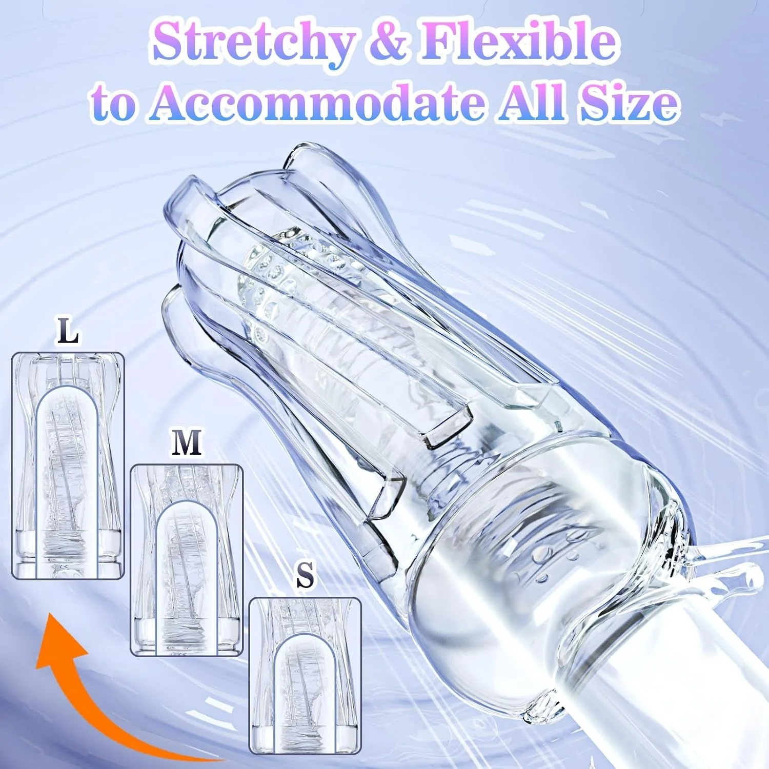 ClearStroke Transparent Suction Fleshlight - Image 8