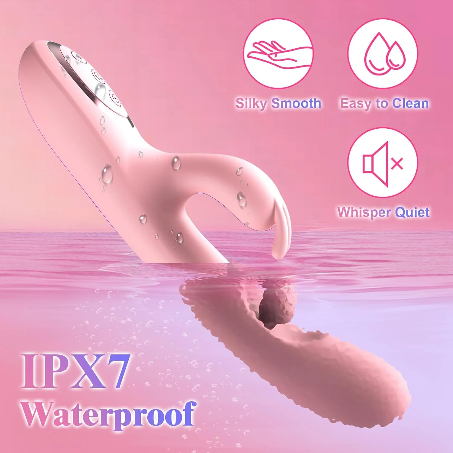CloudSpiral 3-in-1 Rabbit Vibrator - Image 6