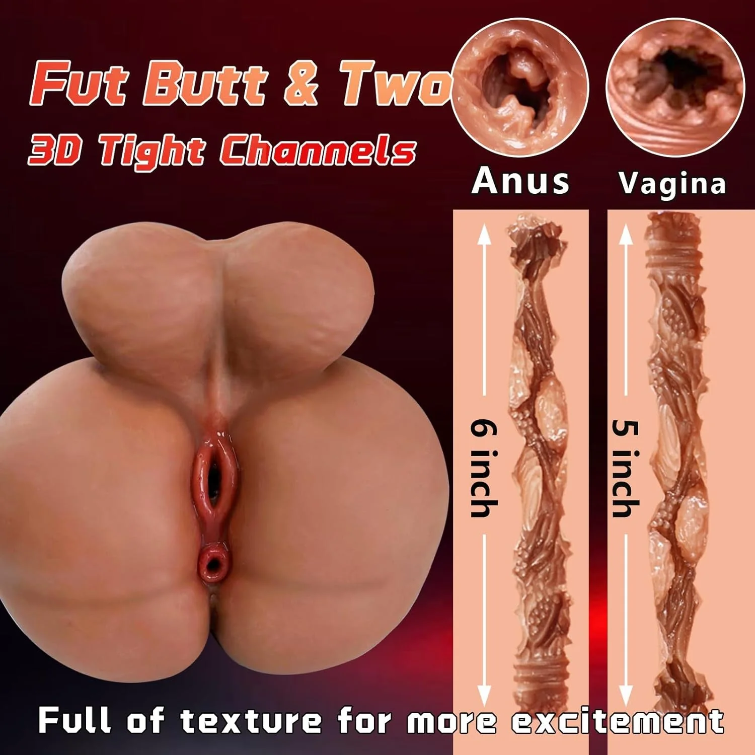 CocoMix 5-in-1 Trans Torso Sex Doll | Penetrable Nipples - Image 3