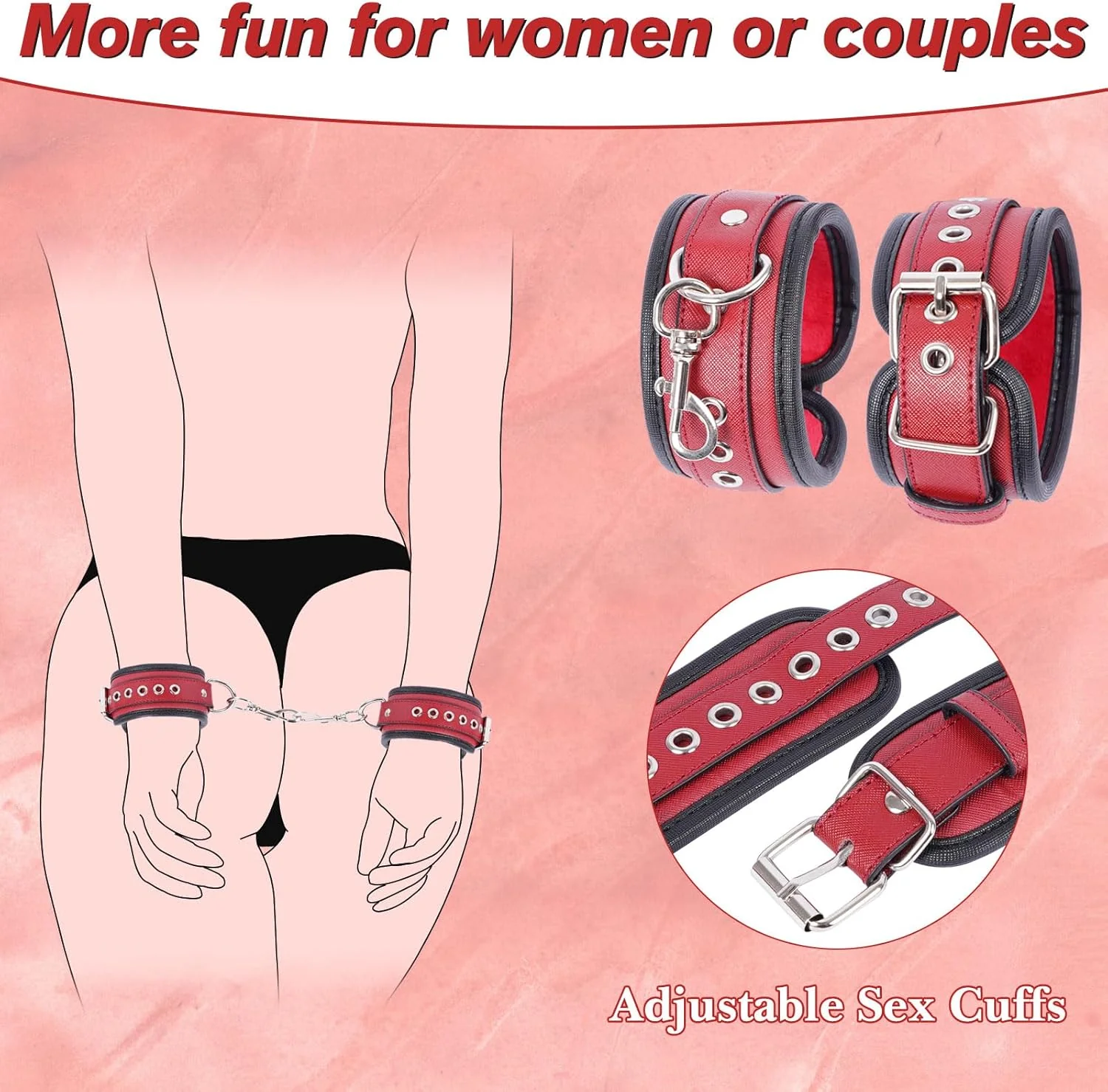 ComfortKink Padded Restraint Straps - Image 3