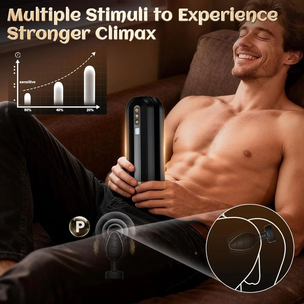 CommandSuite Male Stroker Set 10 Suction + 10 Vibe | AI + Plug - Image 7
