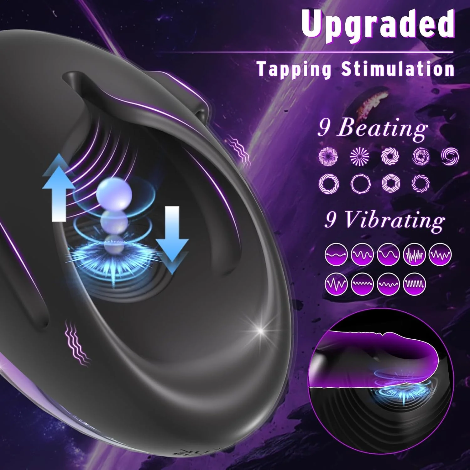 CorvexVice Tapping Male Masturbator Trainer - Image 2