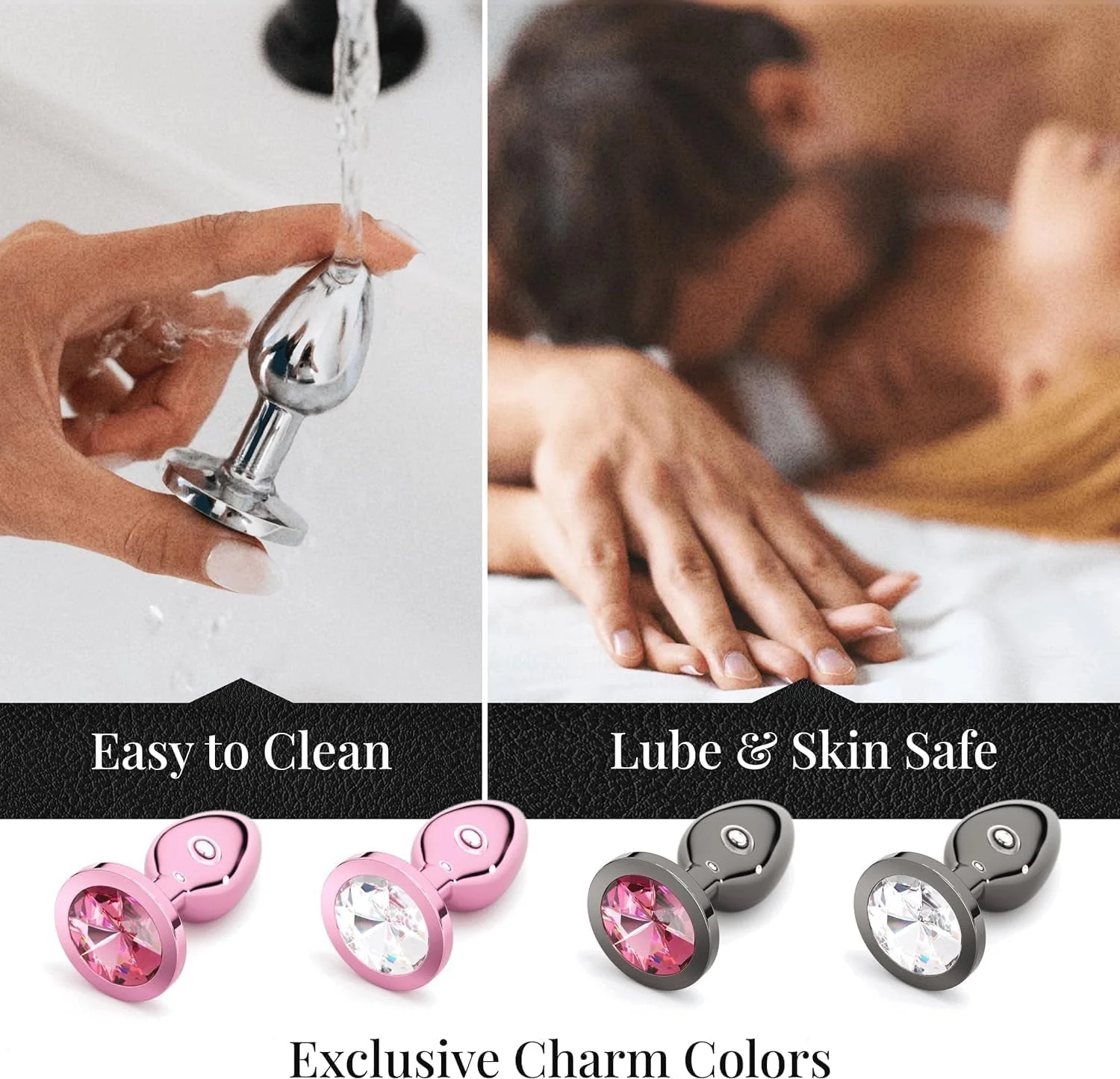 CrownJewel Butt Plug Set | 4-Piece Metal, Beginner to Expert - Image 6