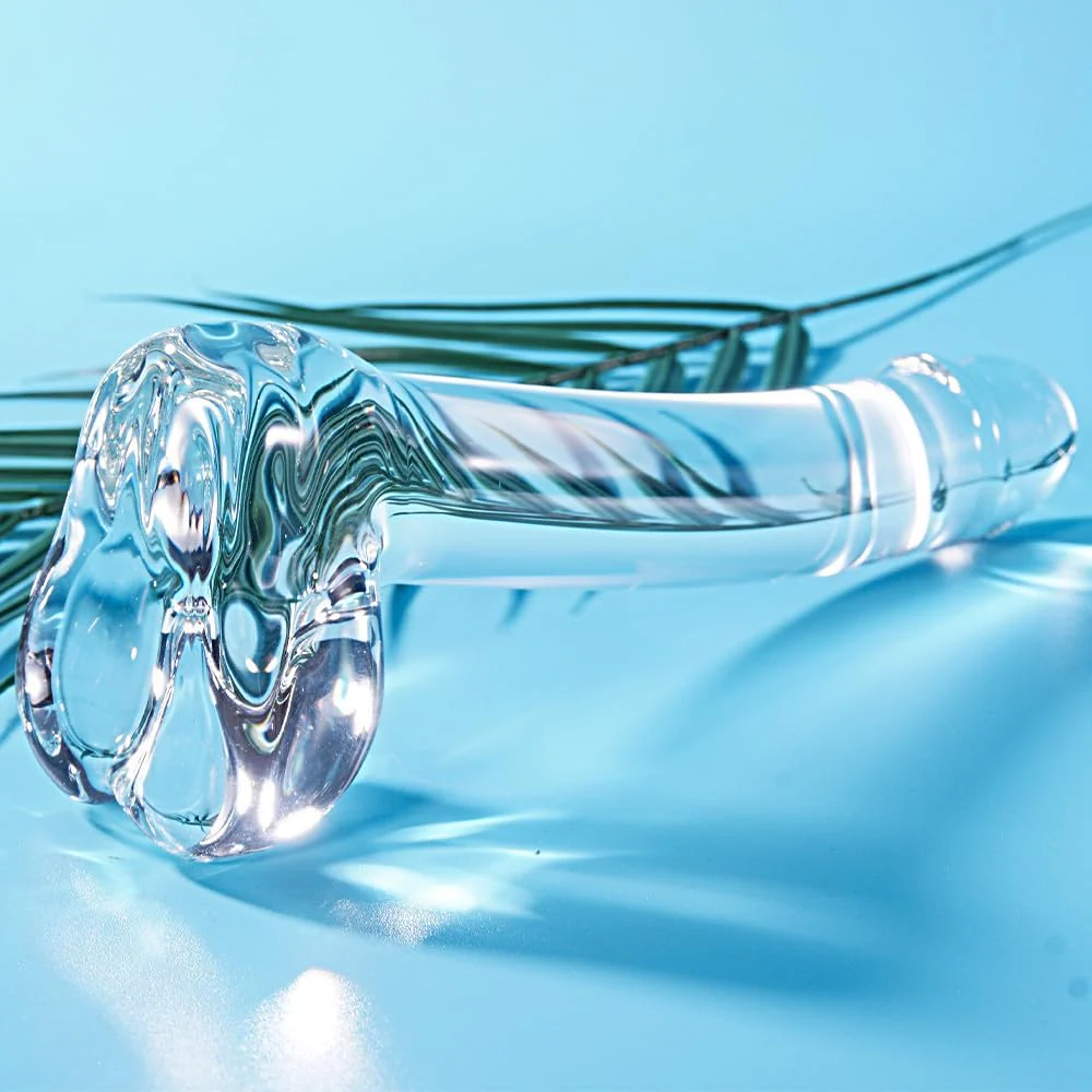 CrystalCurve Small Glass Dildo - Image 4