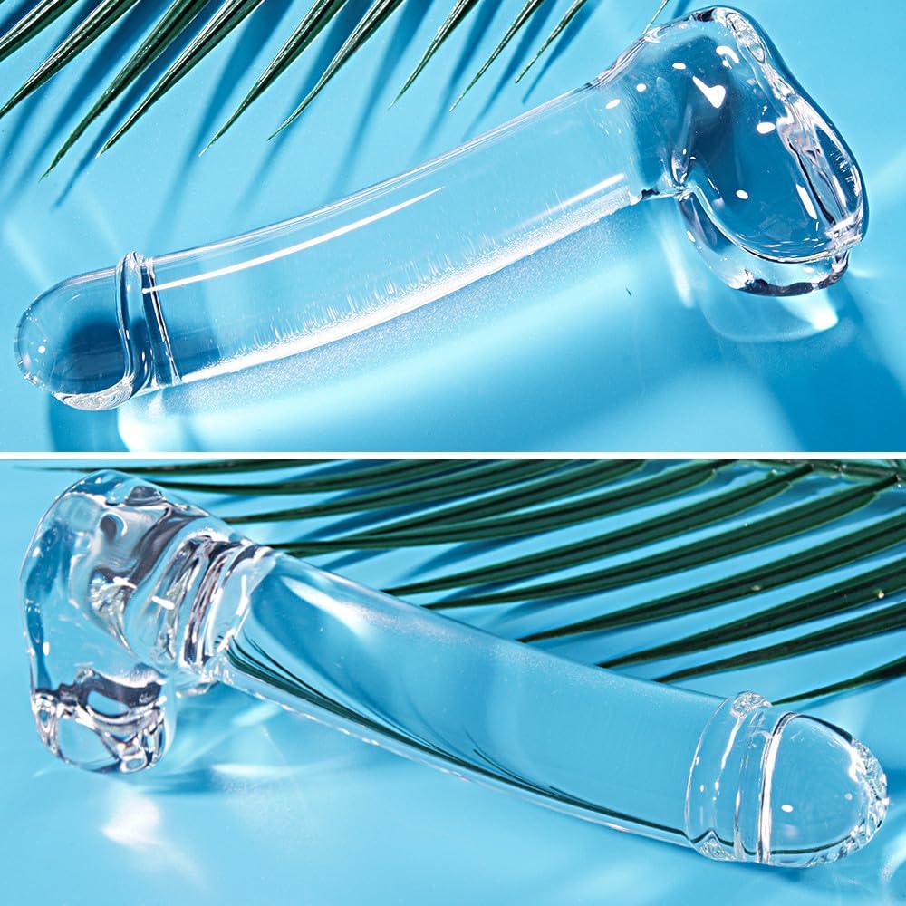 CrystalCurve Small Glass Dildo - Image 6