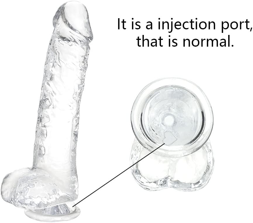 CrystalRide 6.4" Realistic Dildo - Image 5