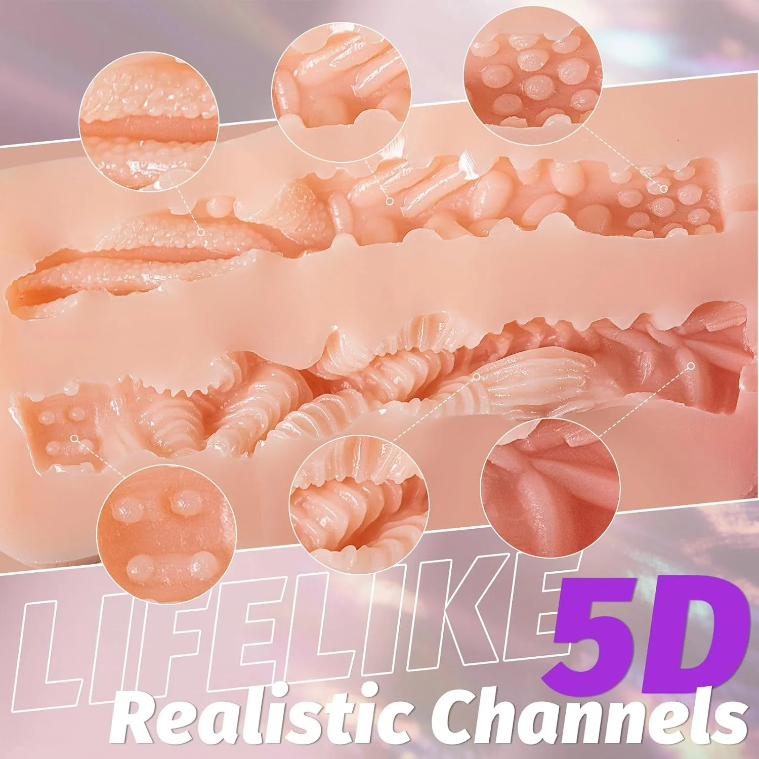 CurvaLux Realistic BBW Pocket Pussy Male Stroker - Image 4
