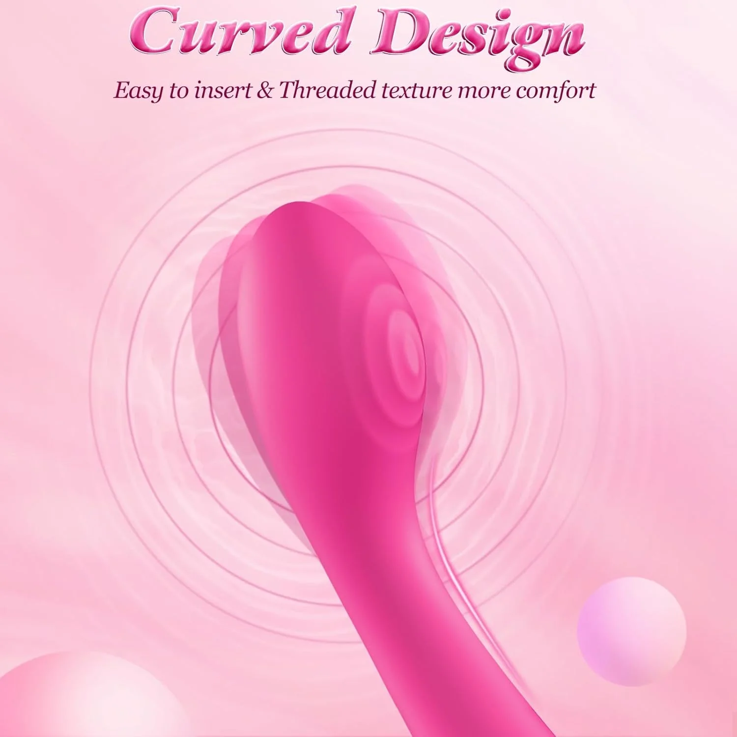 CurveGlow G-Spot Vibrator Wand with LCD - Image 4