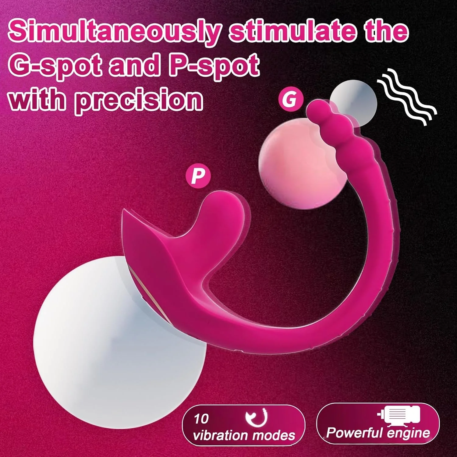 CurvePoint Triple Stimulation Clit & Panty Vibrator - Image 2