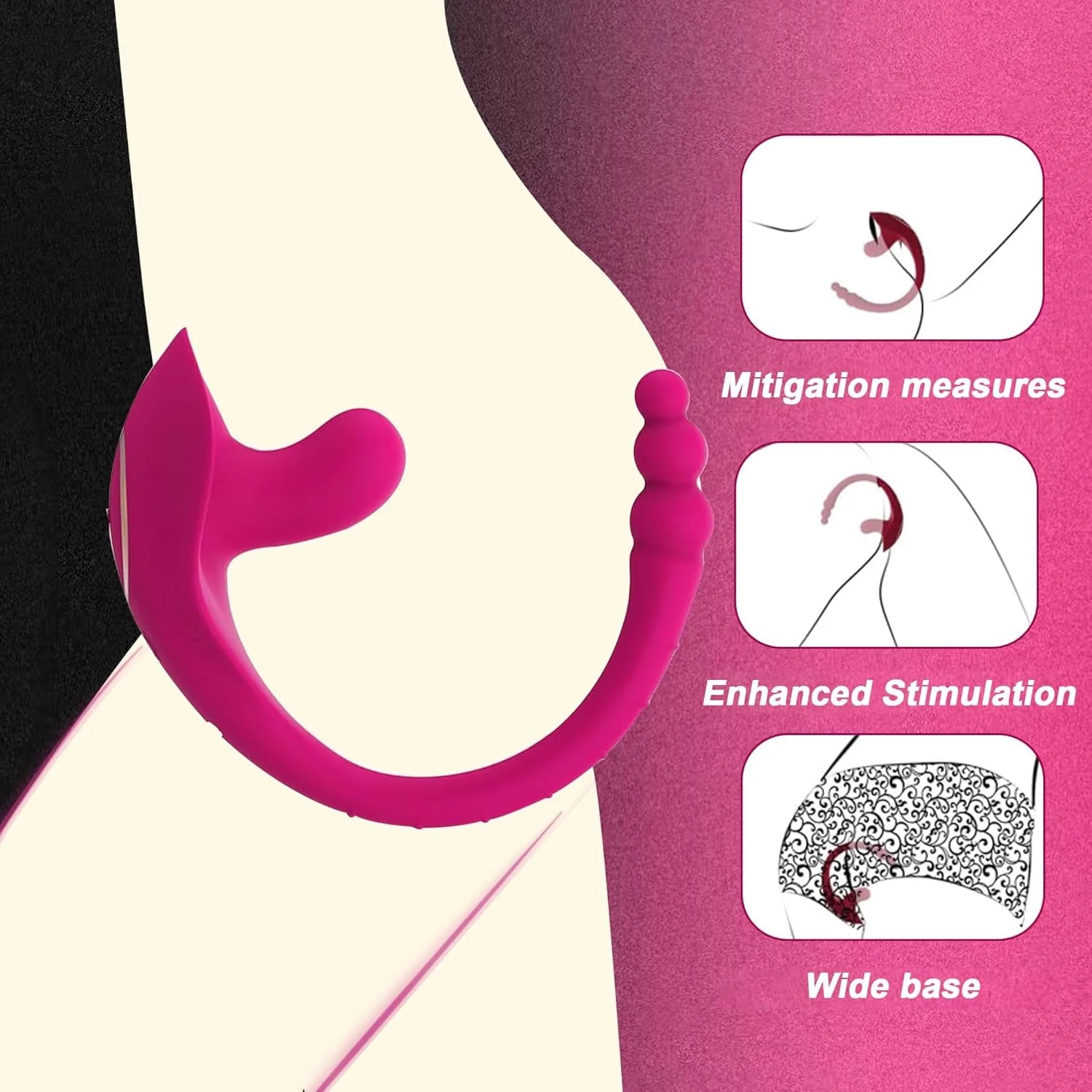 CurvePoint Triple Stimulation Clit & Panty Vibrator - Image 4