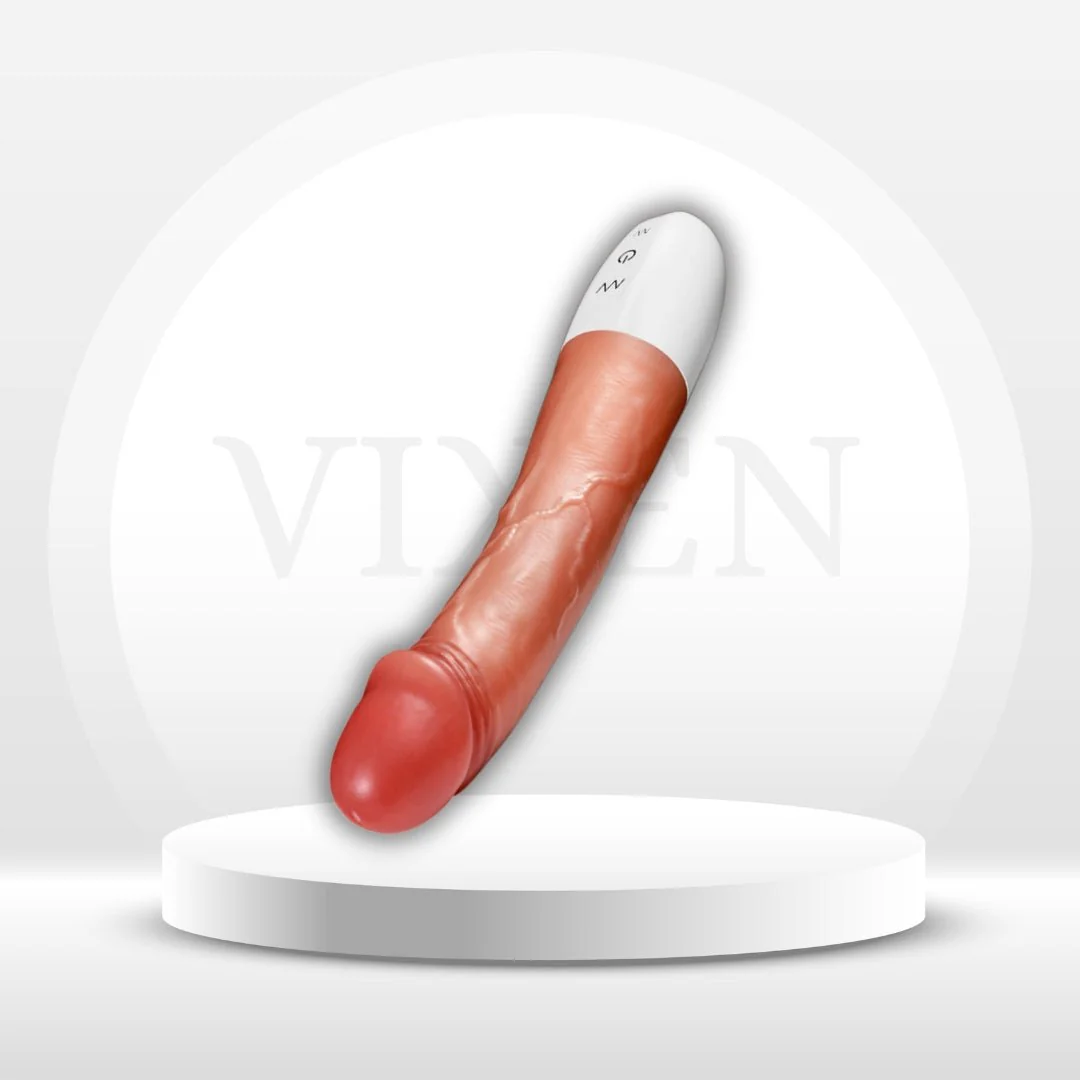 CyanStroke 8.4â Thrusting G-Spot Vibrator Dildo