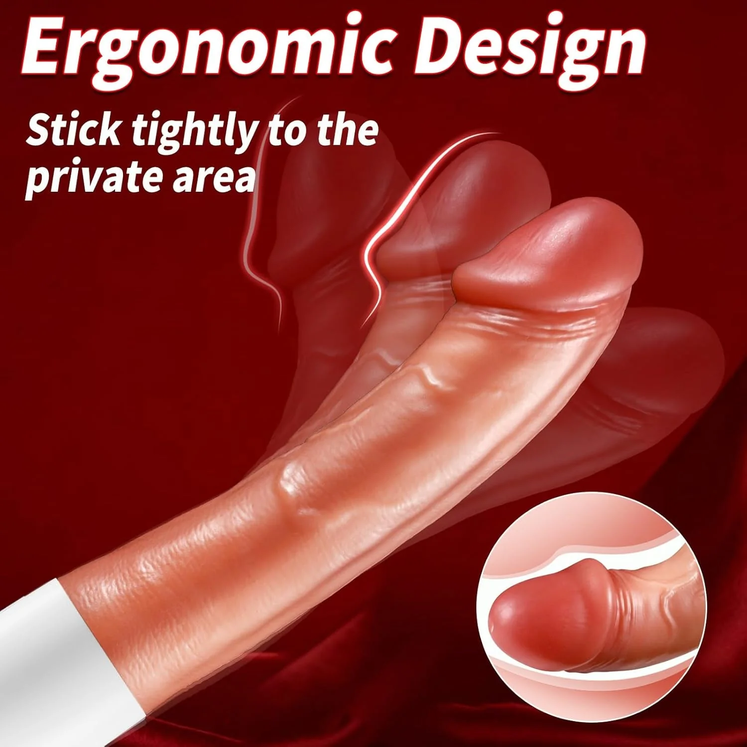 CyanStroke 8.4â Thrusting G-Spot Vibrator Dildo - Image 5