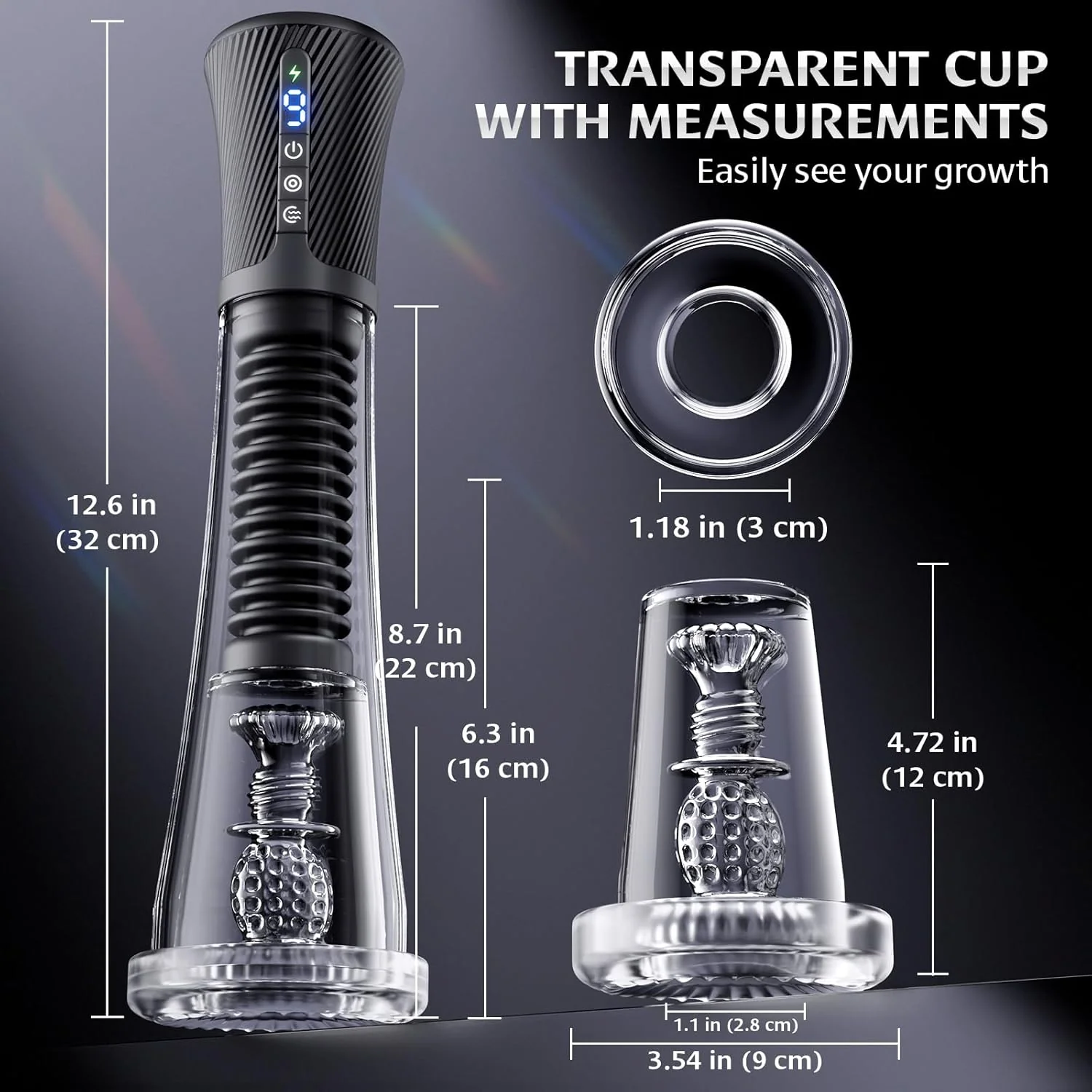 DarkKnight Glans Trainer Pro Masturbator - Image 7