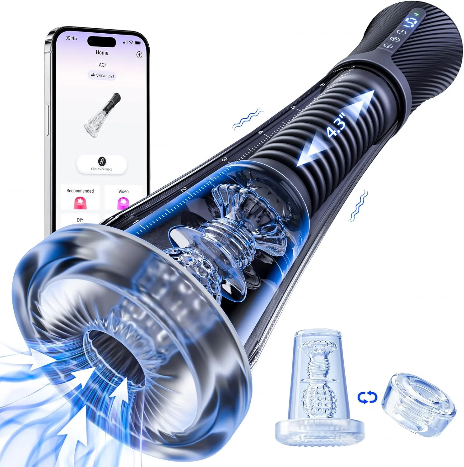DarkKnight Glans Trainer Pro Masturbator - Image 9