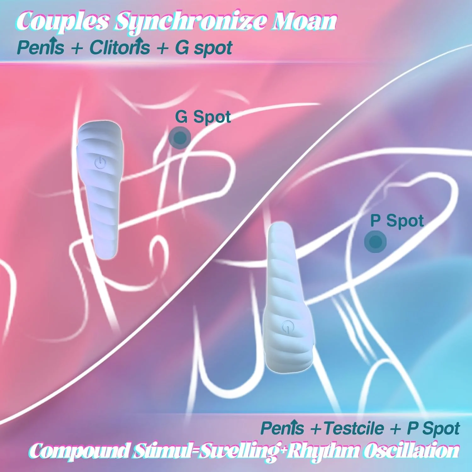 DeepControl Reversible Liquid Silicone Penis Ring - Image 4