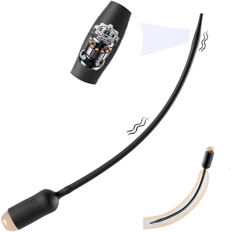 DeepCurrent Vibrating Urethral Sound Plug - Image 9