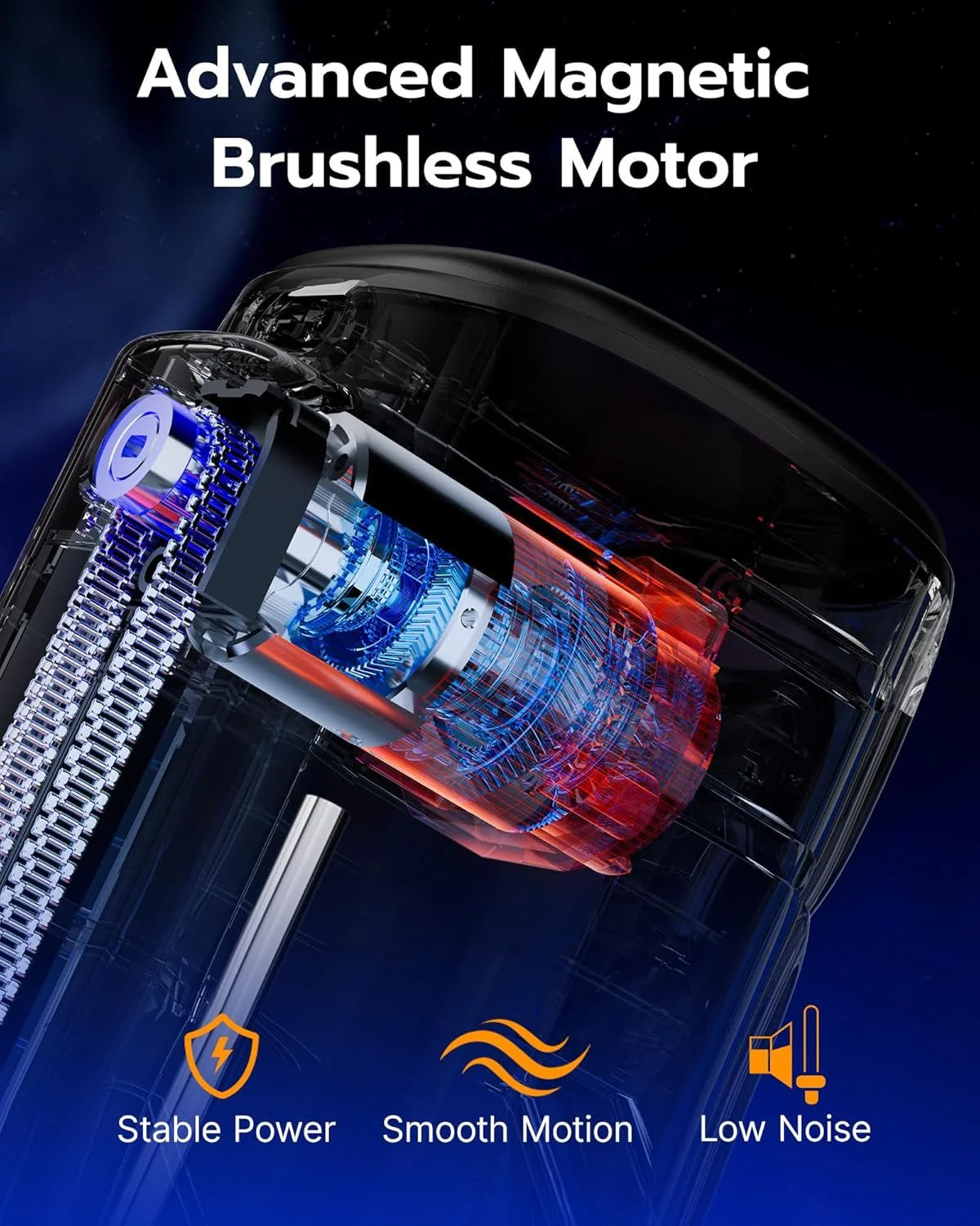 DeepDrive Thrusting Heated Male Masturbator Stroker 65mm Depth - Image 3