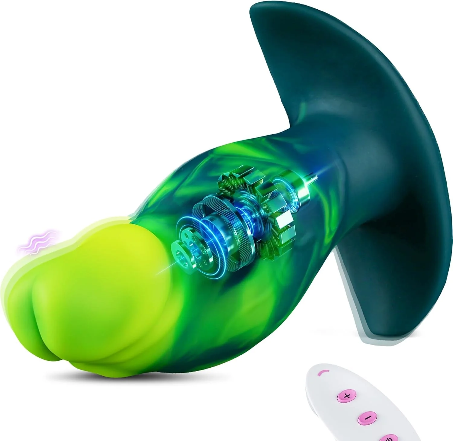DeepExplorer 6.5" Vibrating Butt Plug – Prostate Massager, 8 Modes - Image 2