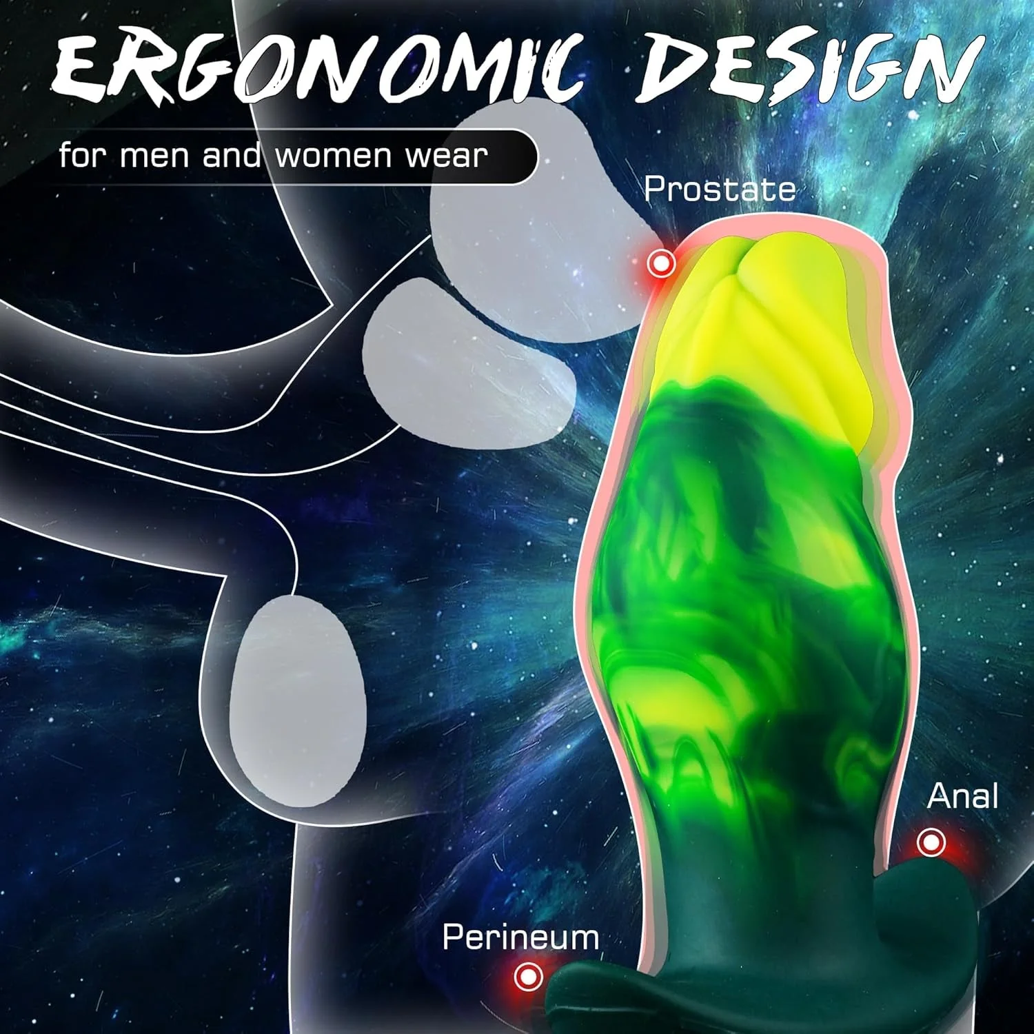 DeepExplorer 6.5" Vibrating Butt Plug – Prostate Massager, 8 Modes - Image 4