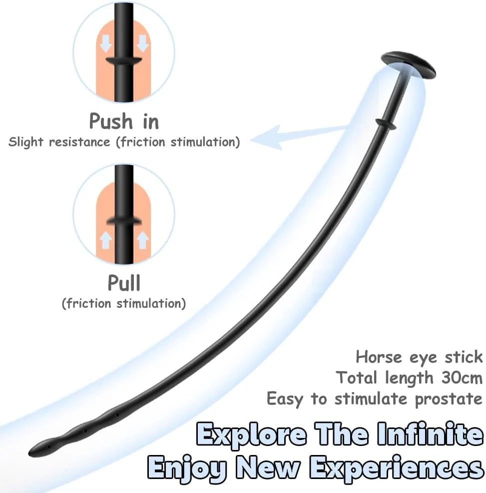 DeepReach Extra-Long Silicone Hollow Urethral Sound - Image 3
