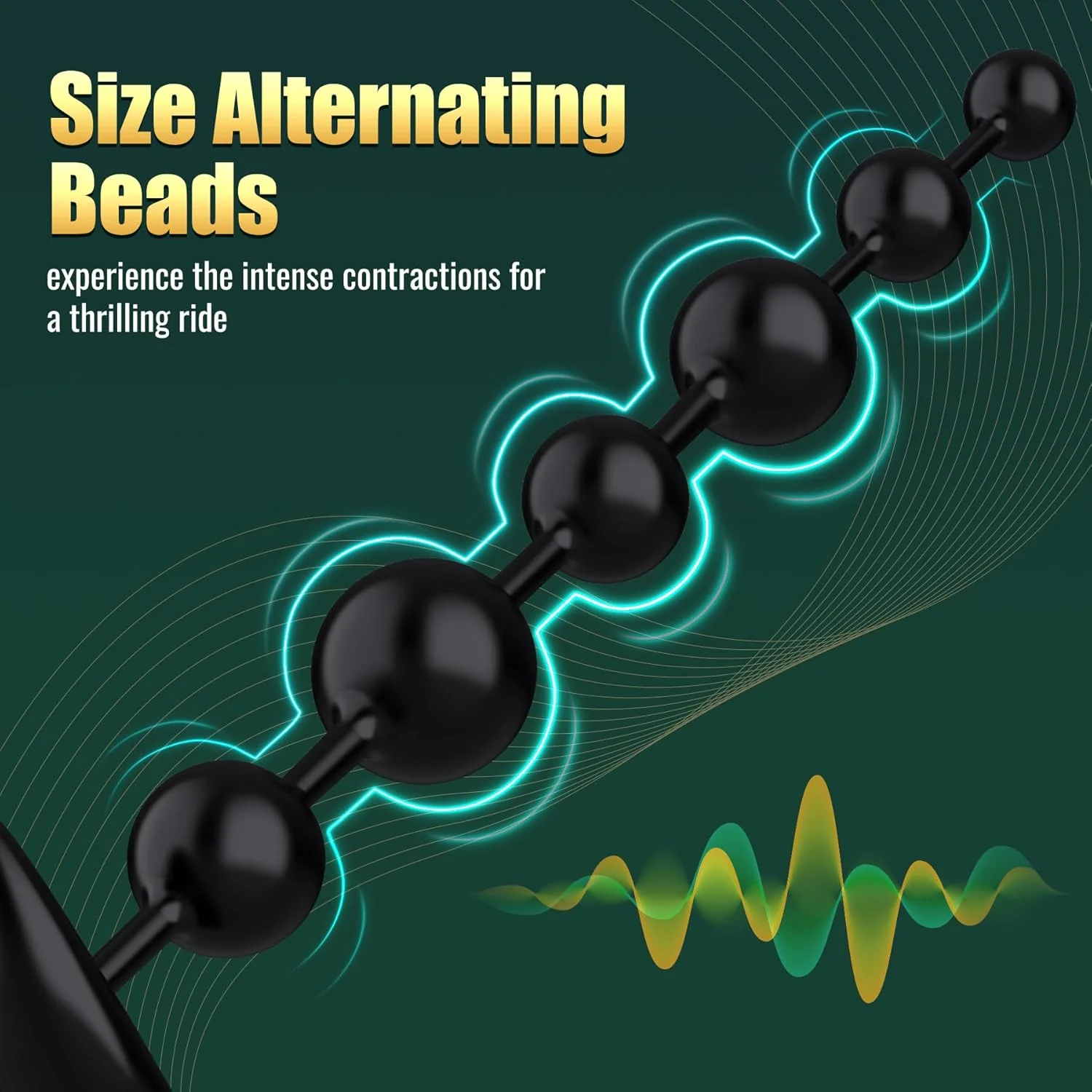 DeepSpiral Extra-Long Vibrating Anal Beads - Image 4