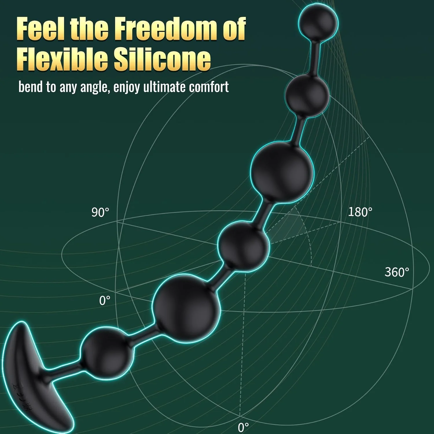 DeepSpiral Extra-Long Vibrating Anal Beads - Image 5