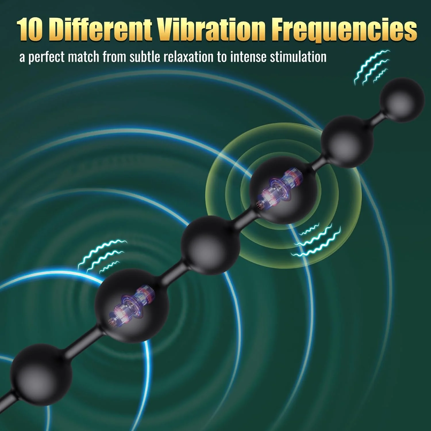DeepSpiral Extra-Long Vibrating Anal Beads - Image 6