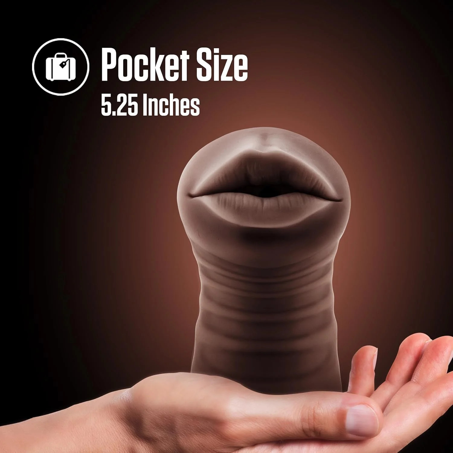 DeepVibe Vibrating Deep Throat Pocket Pussy Stroker - Image 7
