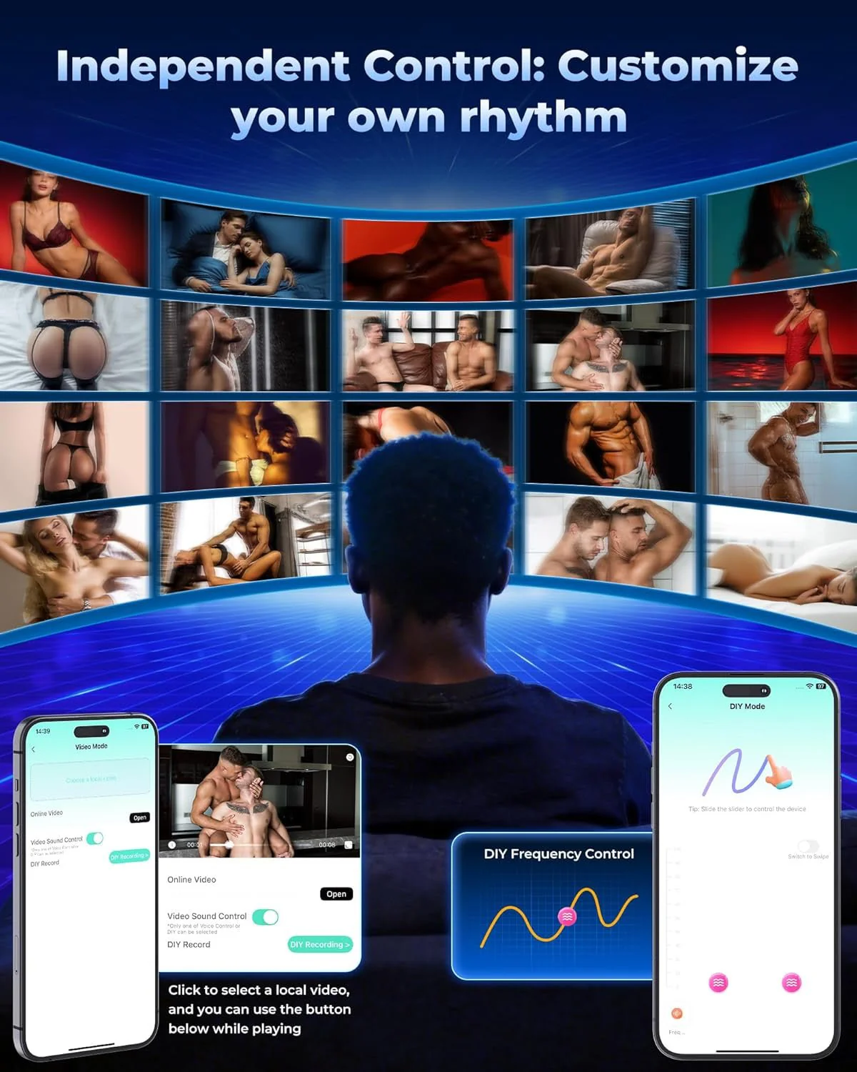 DeepWing AI App-Control Expanding Prostate Massager - Image 6