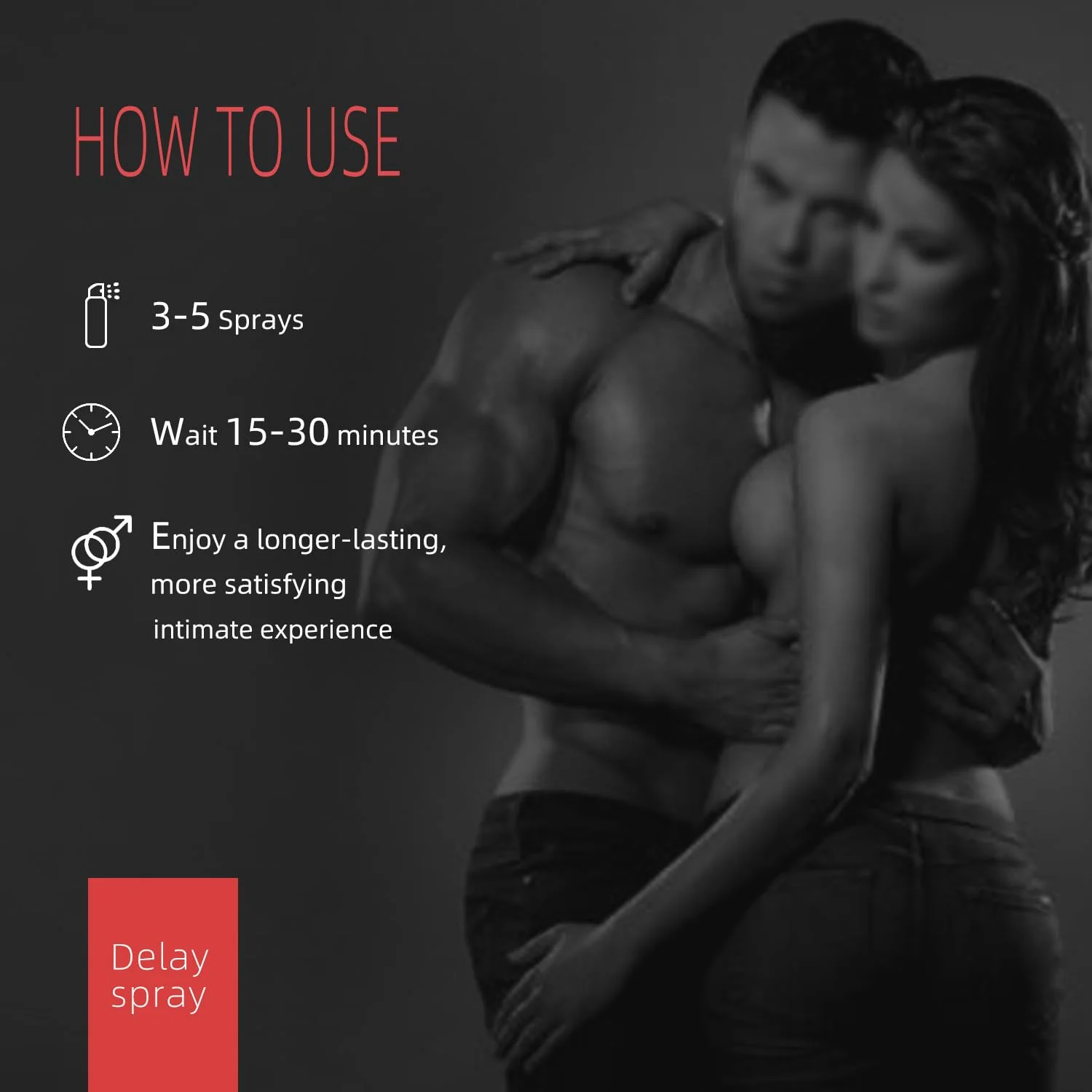 Delay Spray for Men - Non-Numbing Formula - Image 3