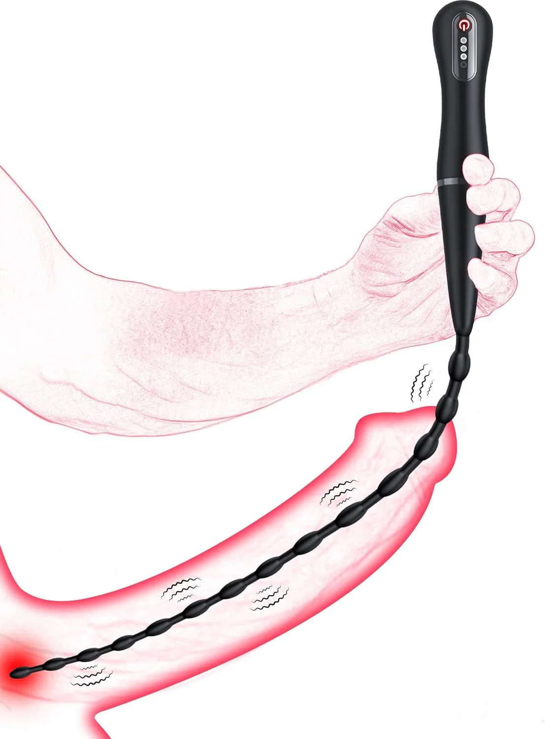 DepthSync Urethral Vibe Pro Male Plug - Image 2