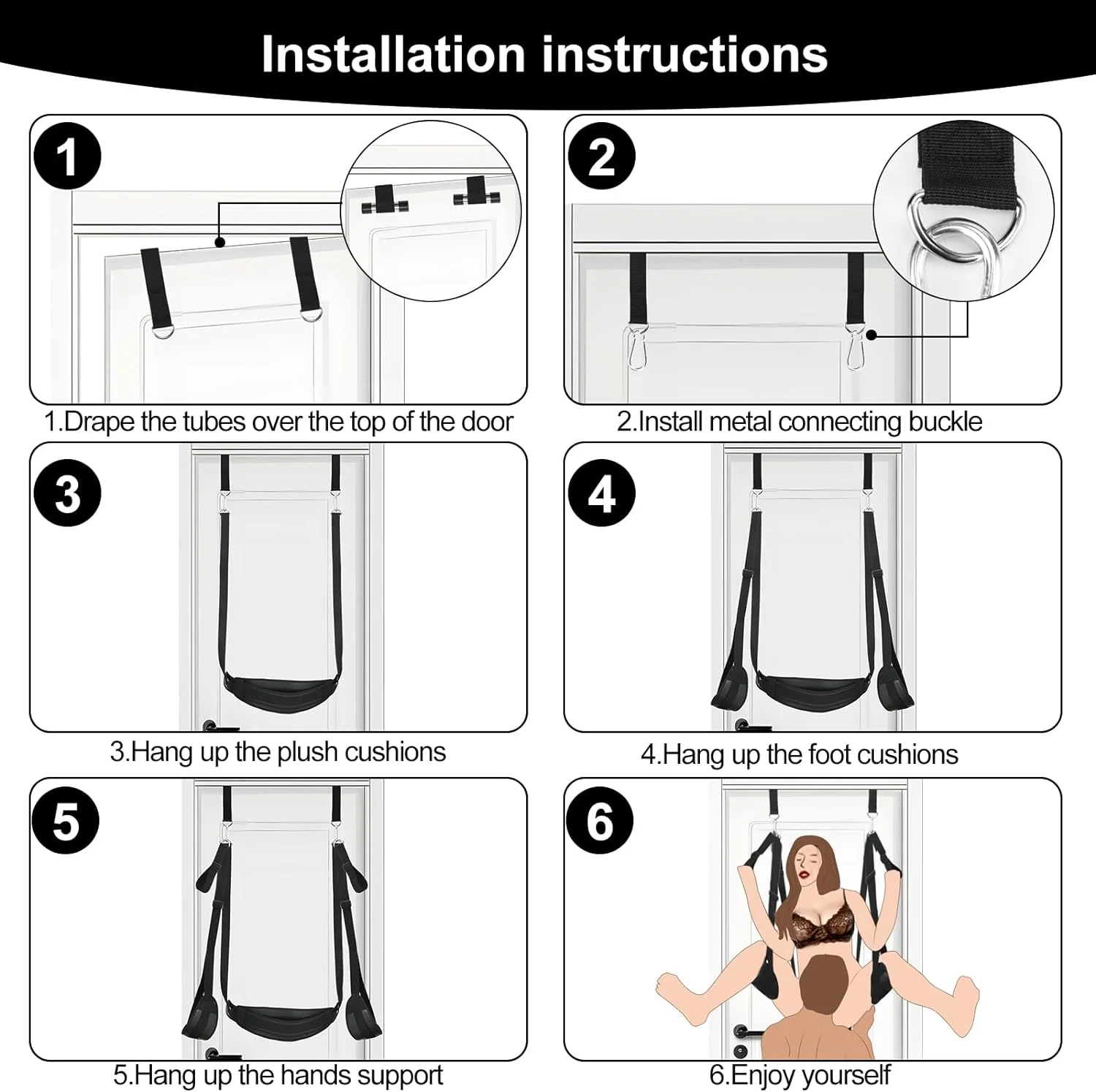 DoorPlay Pleasure Sex Swing - Image 7