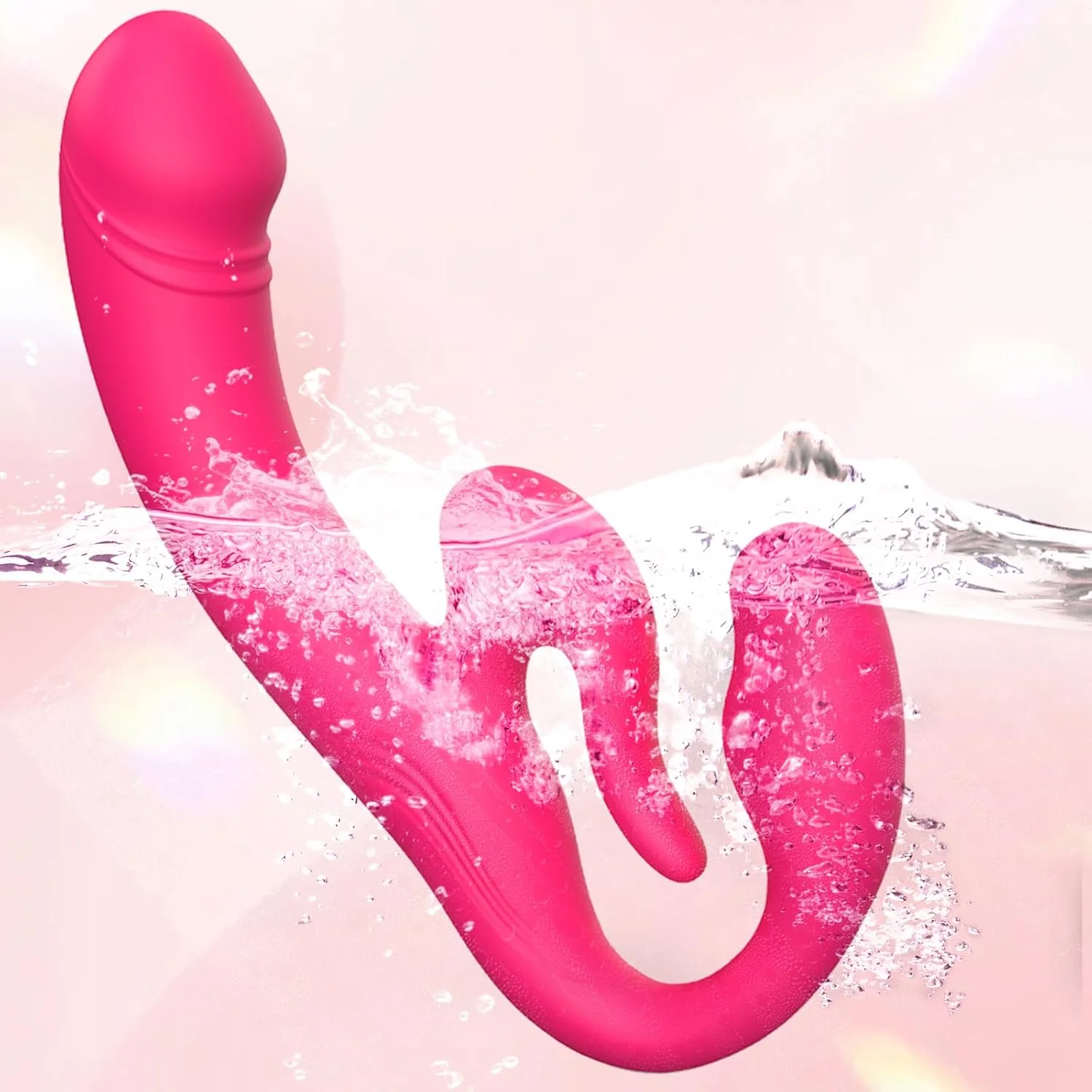 DualConviction Strapless Dual Ended Strap-On Dildo - Image 4