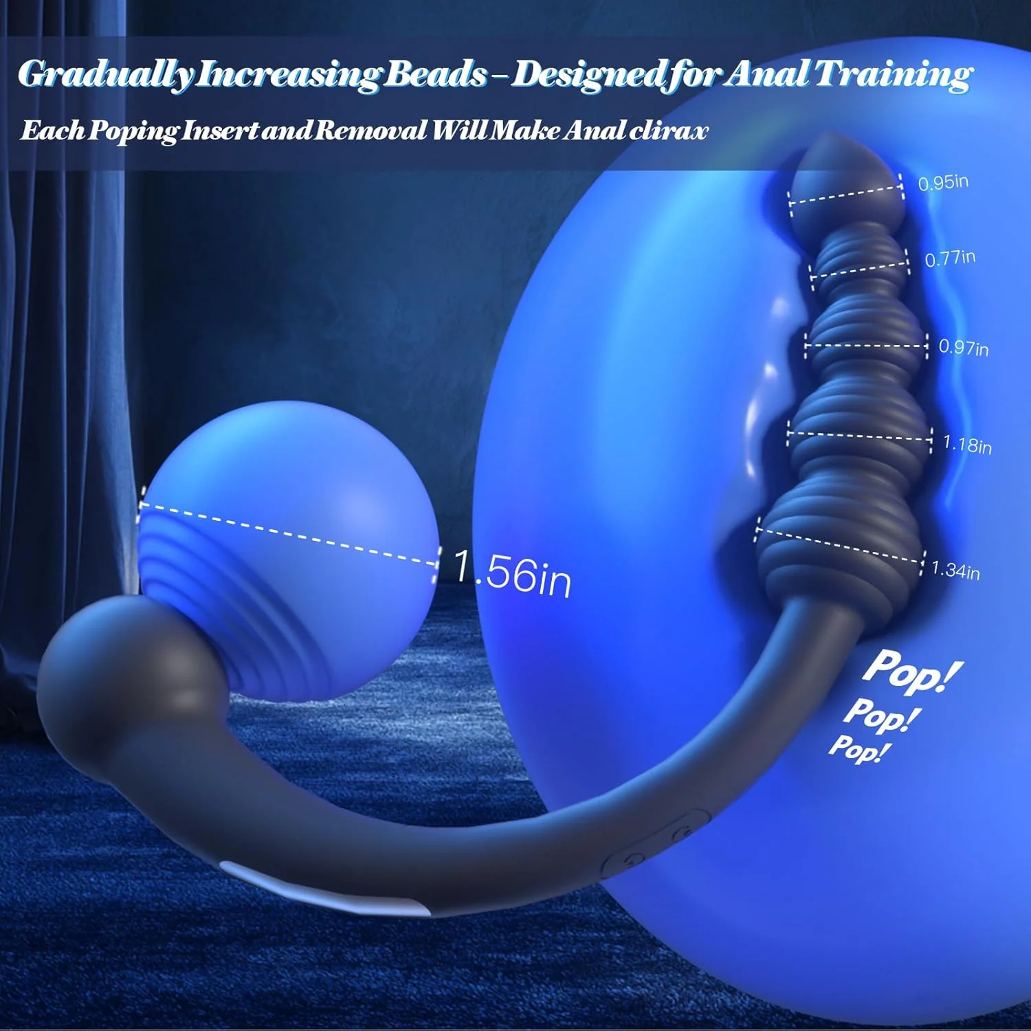 DualLust Dual-Ended Vibrating Prostate Massager - Image 3