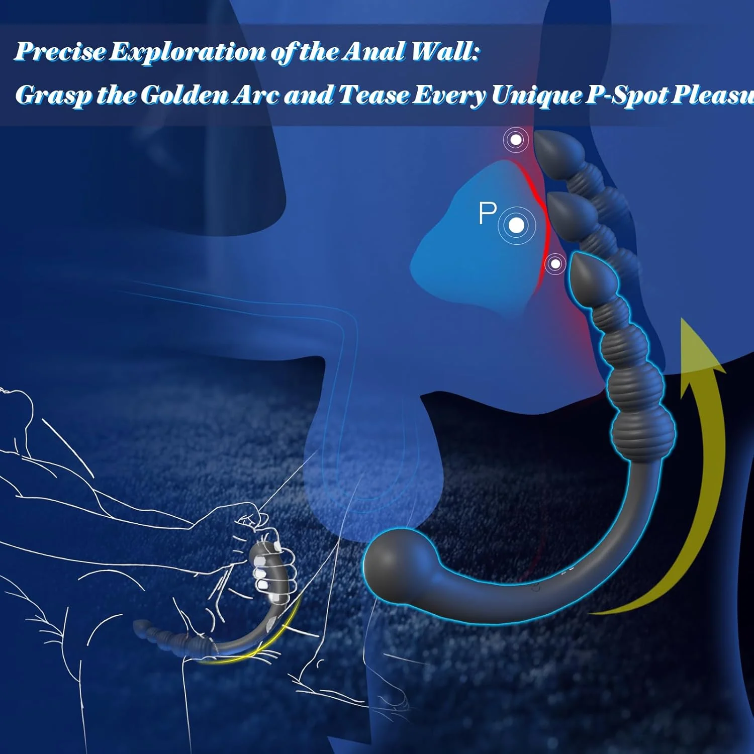 DualLust Dual-Ended Vibrating Prostate Massager - Image 5