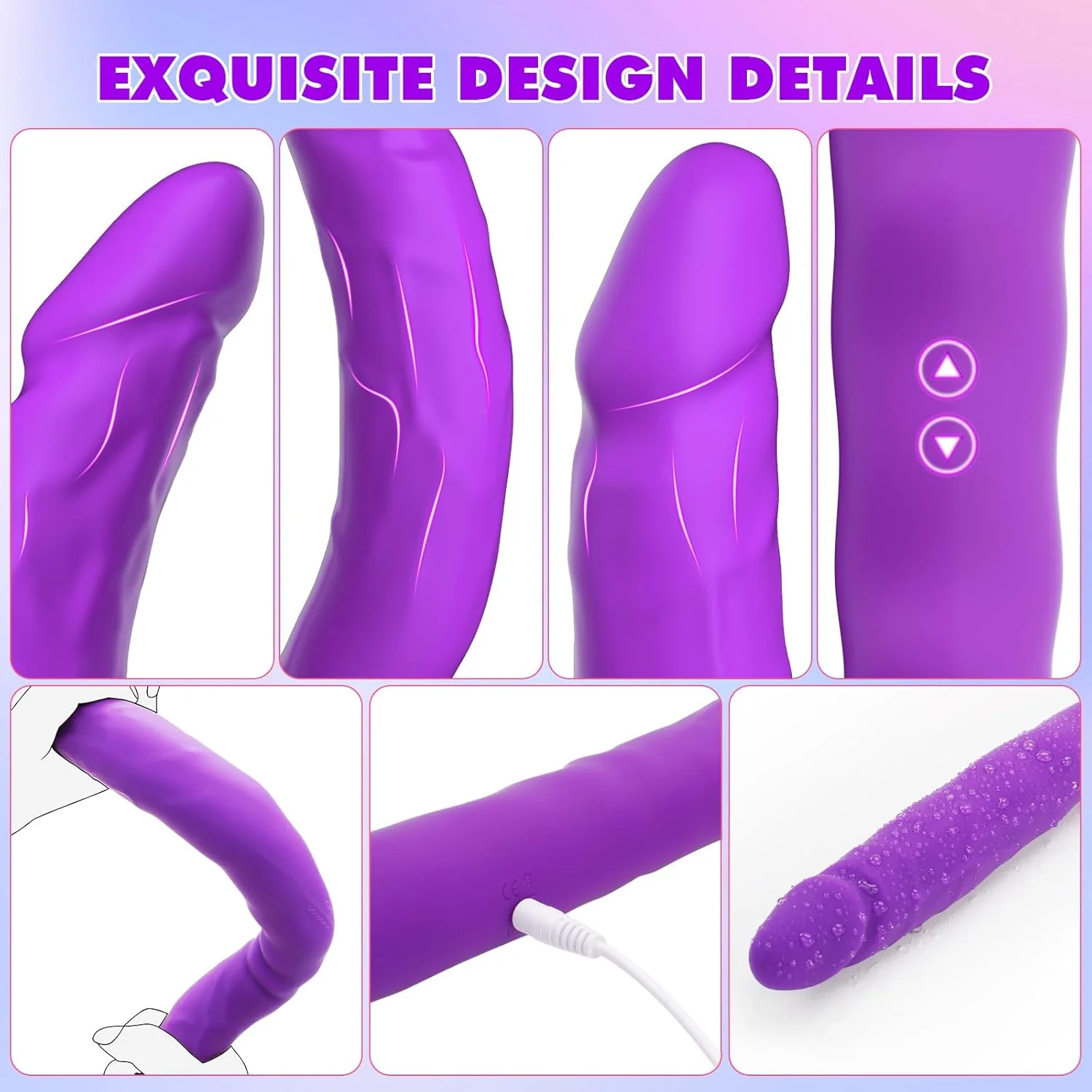 DualVibe 15.7" Double-Ended Dildo Vibrator - Image 8
