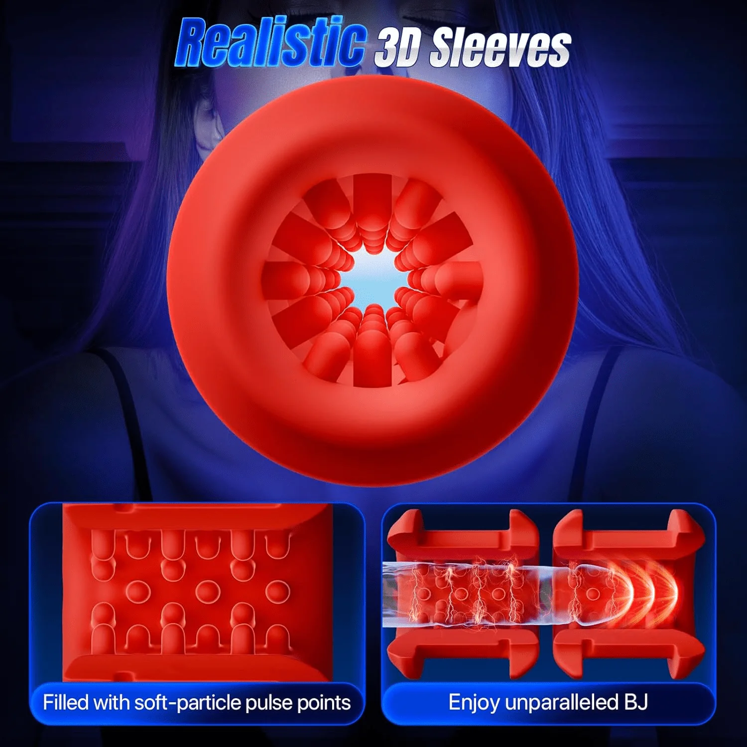 DumbbellRush 10 Mode Male Masturbator Trainer - Image 4