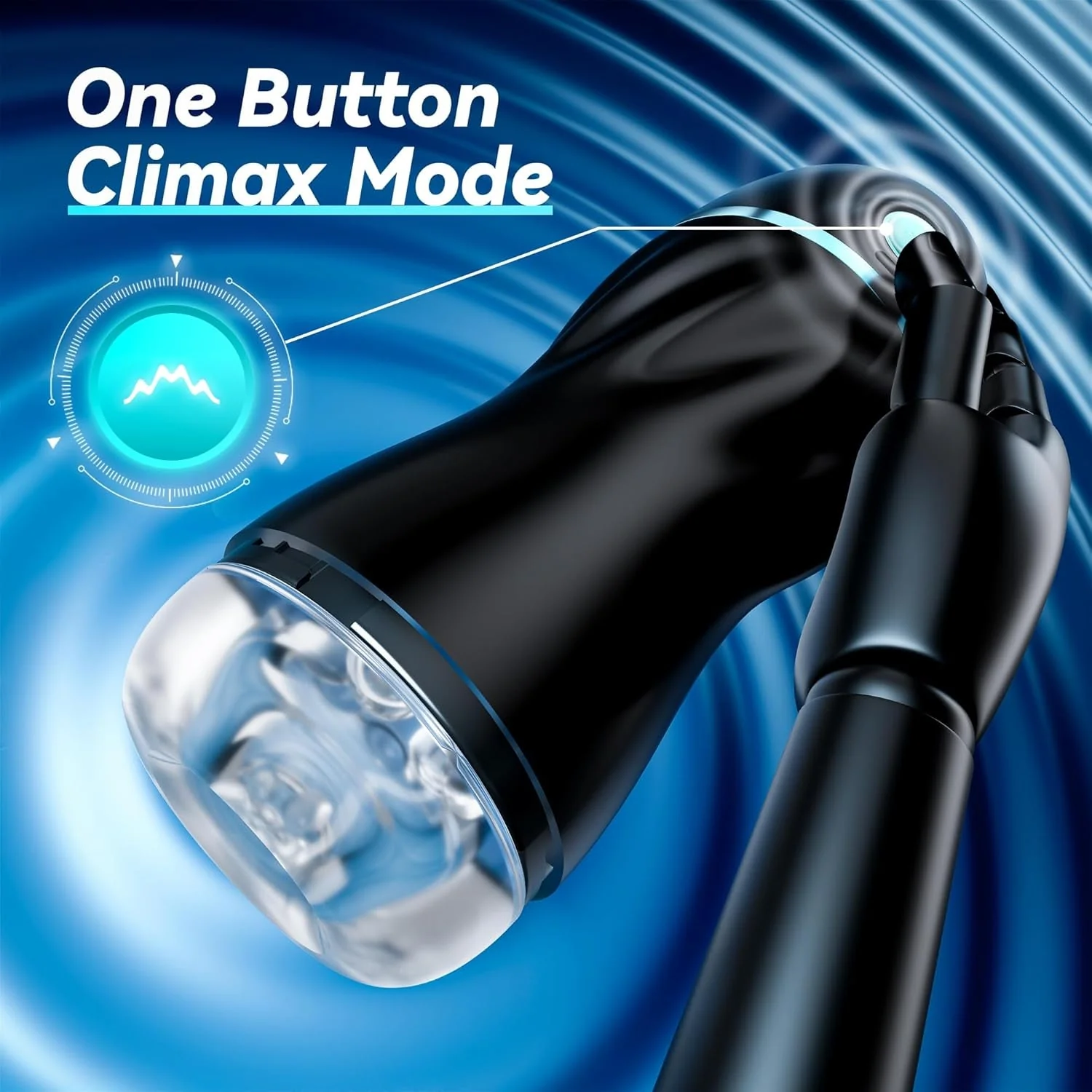 EchoCompanion AI Lover Male Masturbator | App Suction & Vibe - Image 4