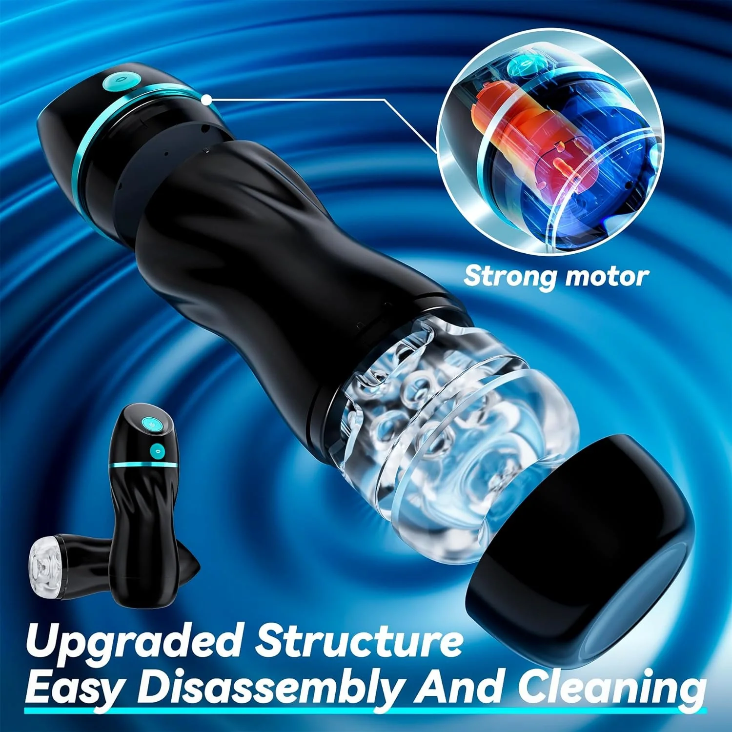 EchoCompanion AI Lover Male Masturbator | App Suction & Vibe - Image 8