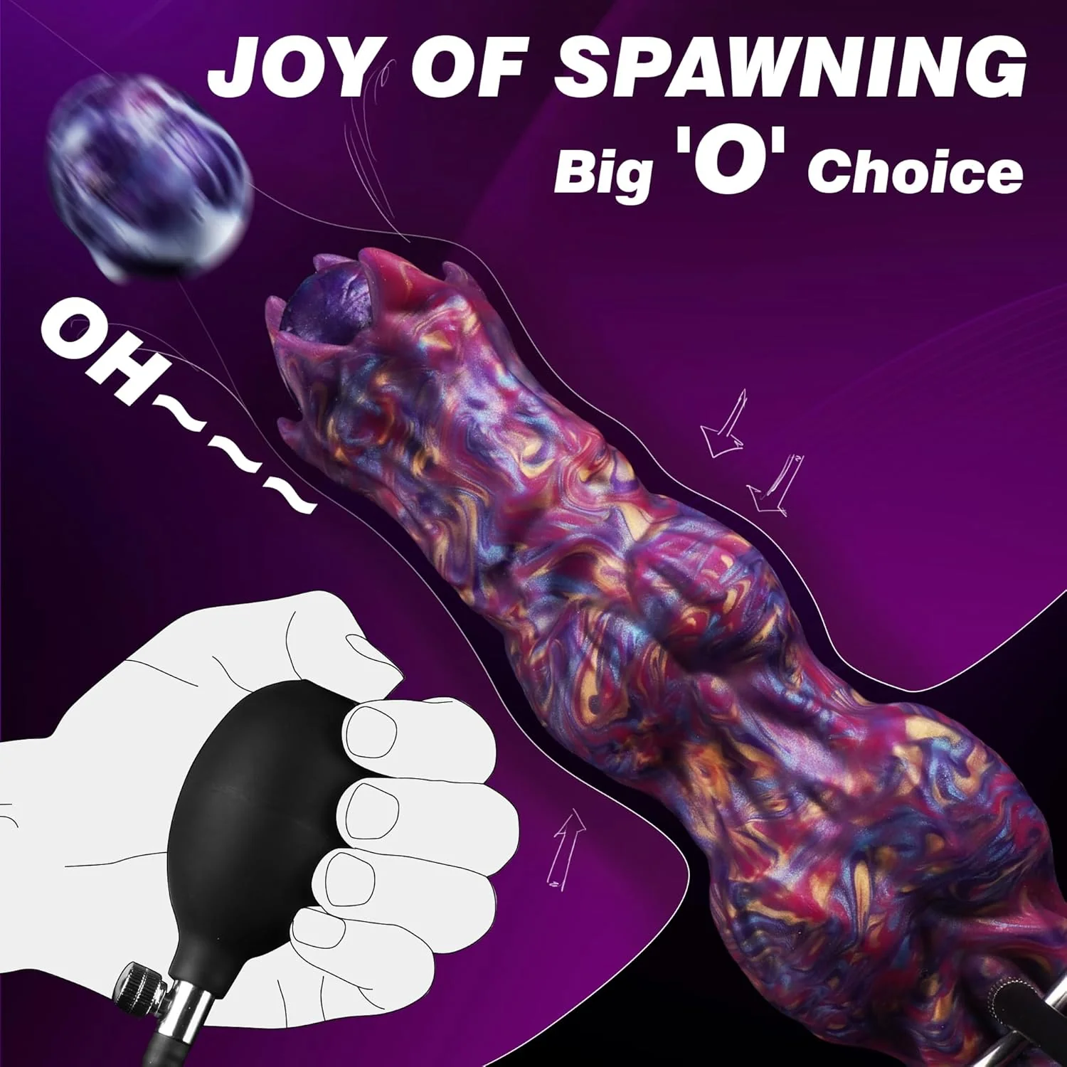 EggSpire Monster Ovipositor Dildo - Image 4