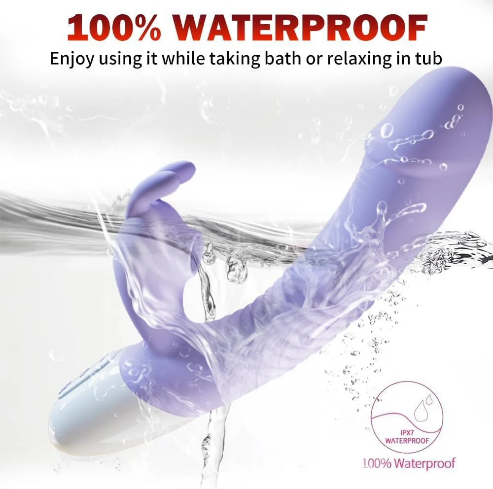 EmberBloom G-Spot Rabbit Vibrator with Heating - Image 7