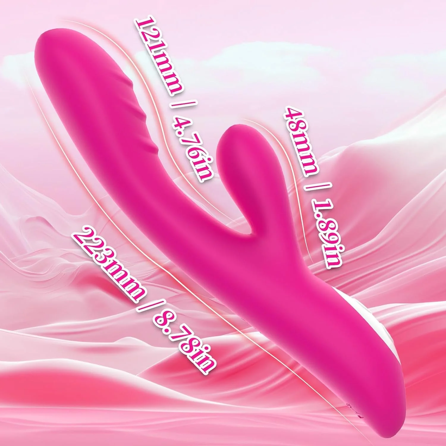EmberTongue Heating Rabbit G-Spot Vibrator - Image 4