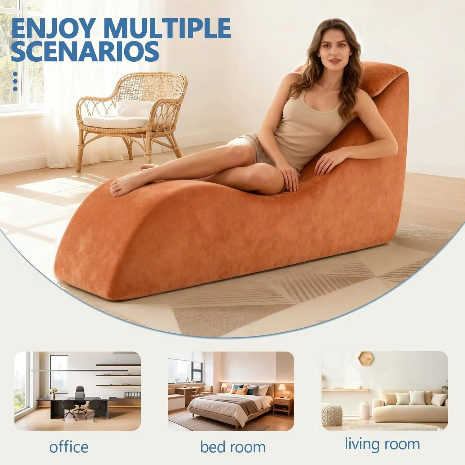 EmberVice Comfortable Sex Chaise Lounge Chair - Image 4