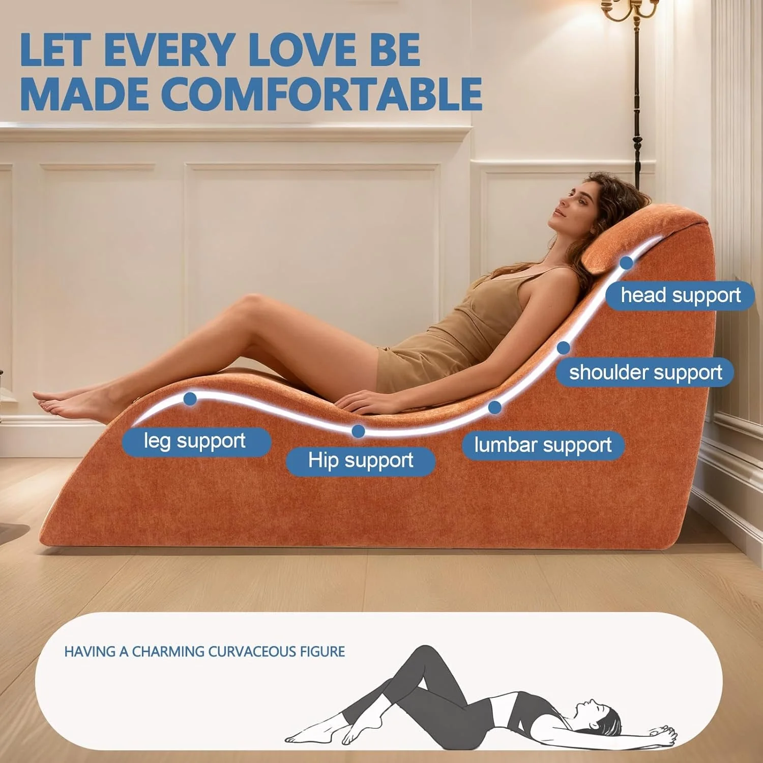 EmberVice Comfortable Sex Chaise Lounge Chair - Image 6